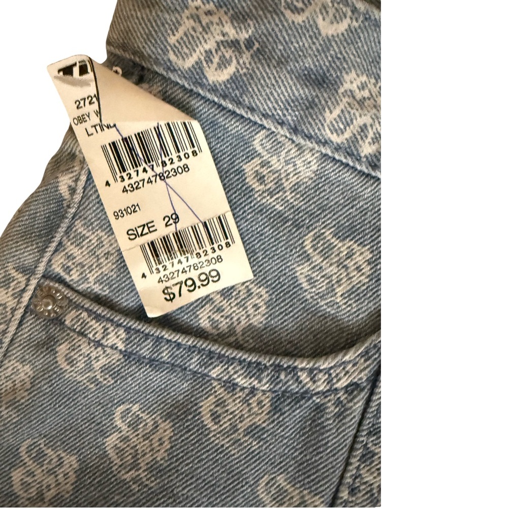 DENIM OBEY SHORTS
NEW with tags $79.99 retail - Picture 3 of 4